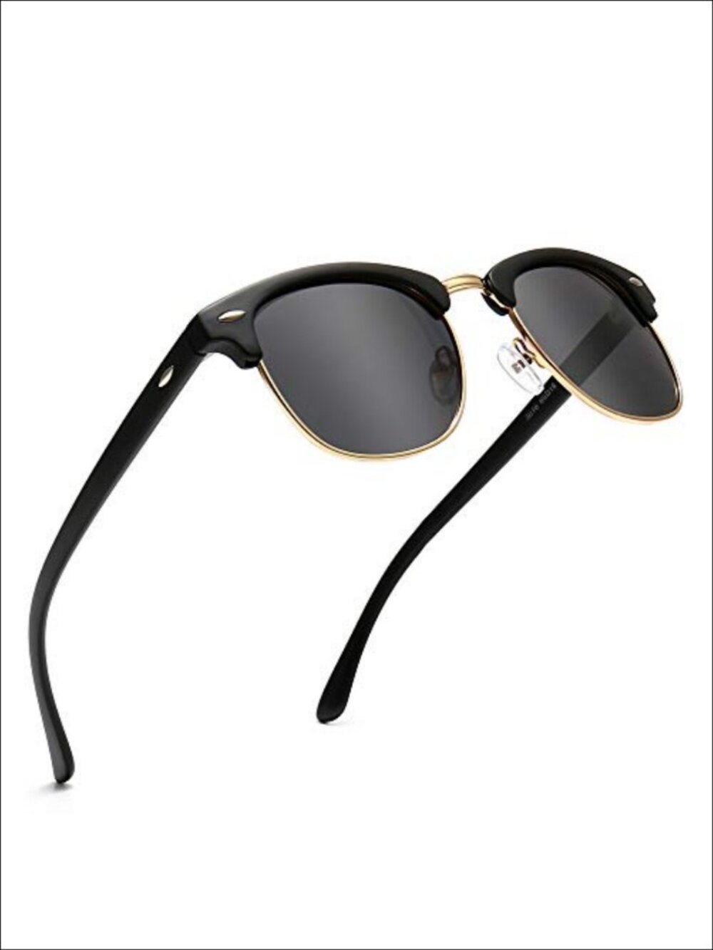 Polarized Semi-Rimless Sunglasses UV Protection Driving Outdoor